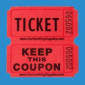 Demo Raffle Red Ticket # 17